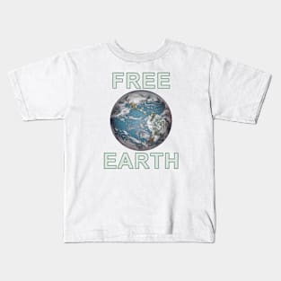 Free Earth Kids T-Shirt